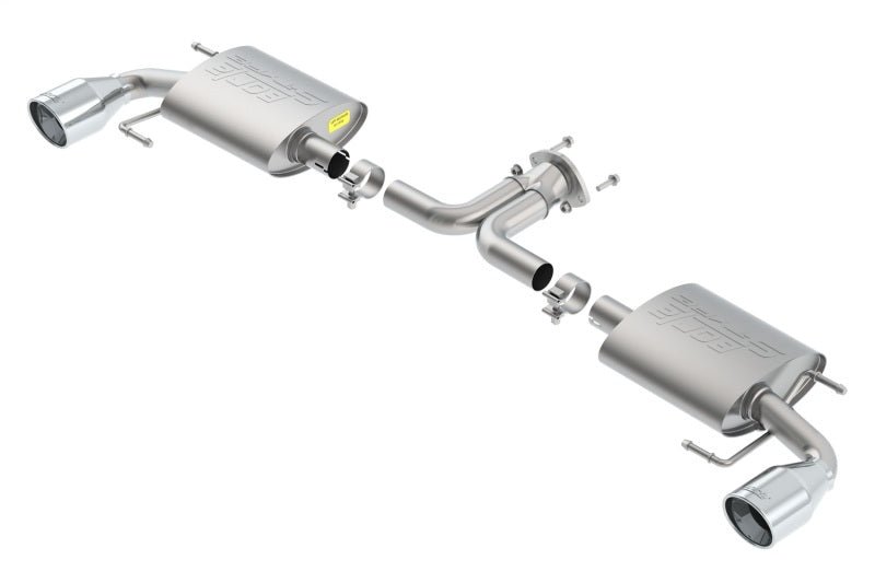 Borla 14-16 Mazda 3 2.0/2.5L AT/MT FWD S-Type Cat-Back Exhaust Single Split Rear Exit-Catback-Borla