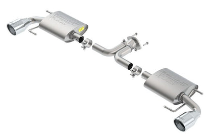 Borla 14-16 Mazda 3 2.0/2.5L AT/MT FWD S-Type Cat-Back Exhaust Single Split Rear Exit-Catback-Borla