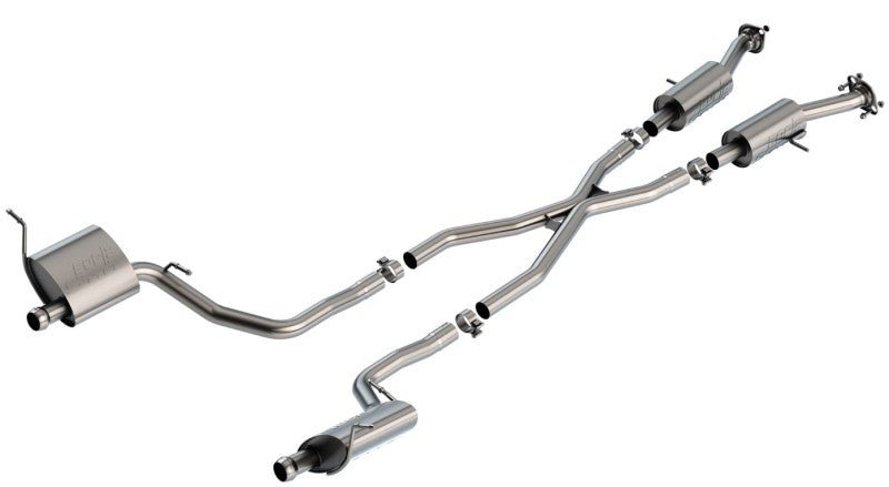 Borla 14-20 Jeep Grand Cherokee High Altitude/Summit 3.6L V6 2/4WD 2.25in S-Type Cat-back-Catback-Borla