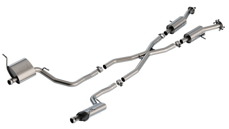 Borla 14-20 Jeep Grand Cherokee High Altitude/Summit 3.6L V6 2/4WD 2.25in S-Type Cat-back-Catback-Borla