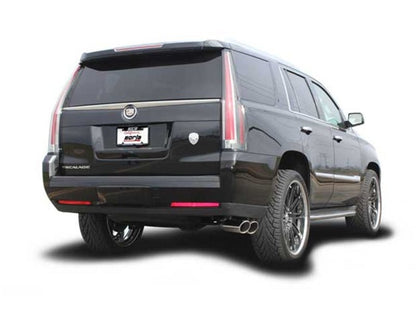 Borla 15-16 Cadillac Escalade ESV 6.2L Auto Trans Dual Round Rolled Truck Side Exit Catback Exhaust-Catback-Borla