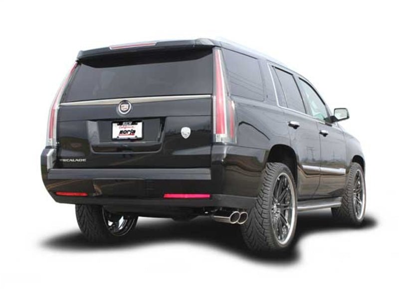 Borla 15-16 Cadillac Escalade ESV/Yukon Denali XL 6.2L V8 AT Split Side Ext SS S-Type CB Exhaust-Catback-Borla