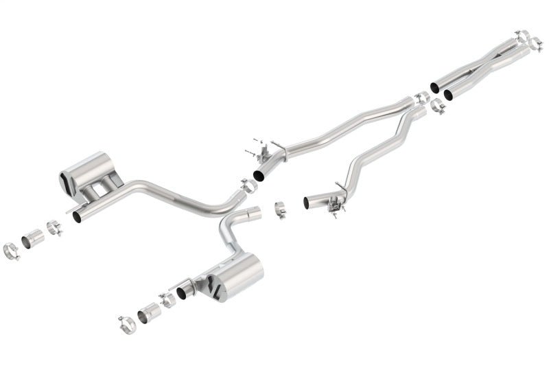 Borla 15-16 Dodge Challenger SRT/Scat Pcak 6.4L V8 ATAK Catback Exhaust-Catback-Borla