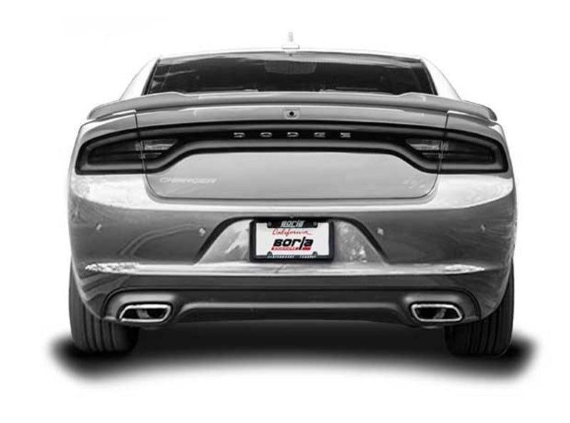 Borla 15-16 Dodge Charger R/T 5.7L No Tip Use Factory Valence Single Split Rear Exit ATAK Exhaust-Catback-Borla