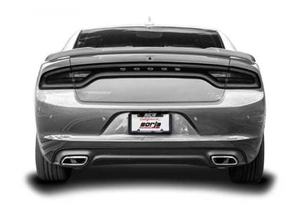Borla 15-16 Dodge Charger R/T 5.7L No Tip Use Factory Valence Single Split Rear Exit ATAK Exhaust-Catback-Borla