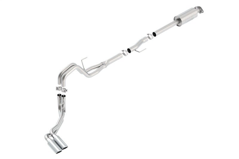 Borla 15-16 Ford F-150 3.5L EcoBoost Ext. Cab Std. Bed Catback Exhaust ATAK Truck Side Exit-Catback-Borla