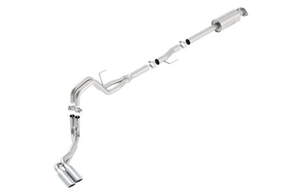 Borla 15-16 Ford F-150 3.5L EcoBoost Ext. Cab Std. Bed Catback Exhaust ATAK Truck Side Exit-Catback-Borla