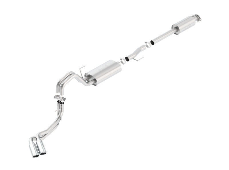 Borla 15-16 Ford F-150 3.5L EcoBoost Ext. Cab Std. Bed Catback Exhaust Touring Truck Side Exit-Catback-Borla