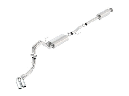 Borla 15-16 Ford F-150 3.5L EcoBoost Ext. Cab Std. Bed Catback Exhaust Touring Truck Side Exit-Catback-Borla