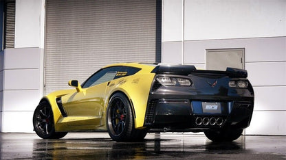 Borla 15 Chevy Corvette C7 ZO6 6.2L w/o AFM w/ NPP ATAK Quad RD RL IC Tips Center Rear Exit Exhaust-Catback-Borla