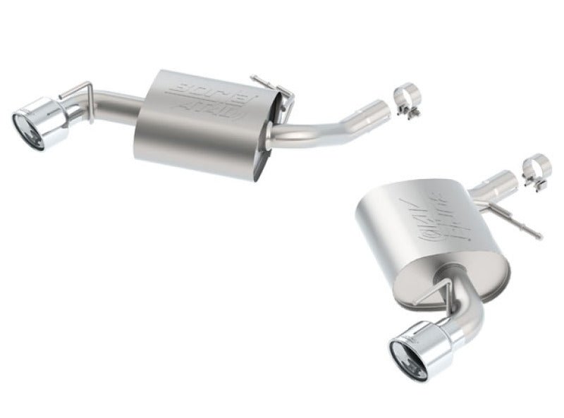 Borla 16-17 Chevy Camaro 3.6L V6 Single Split Rear Exit ATAK Axle-Back Exhaust-Axle Back-Borla