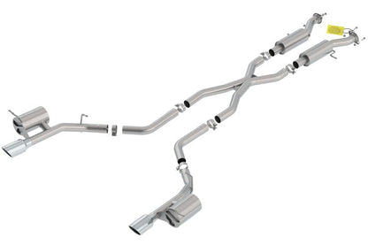 Borla 18-20 Dodge Durango SRT 6.2L V8 2.75in ATAK SS Catback Exhaust-Catback-Borla