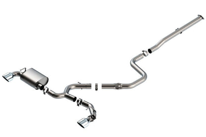 Borla 19-20 Hyundai Veloster N 2.0L I4 MT FWD 2DR 3in ATAK CatBack Exhaust w/ SS Tips-Catback-Borla