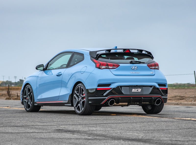 Borla 19-20 Hyundai Veloster N 2.0L I4 MT FWD 2DR 3in ATAK CatBack Exhaust w/ SS Tips-Catback-Borla