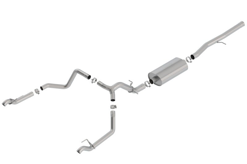 Borla 19 Chevrolet Silverado/GMC Sierra 1500 6.2L SS Touring Catback Exhaust-Catback-Borla