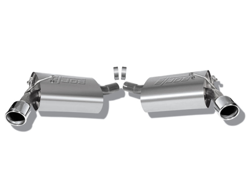 Borla 2010 Camaro 3.6L V6(except 2013RS) SS Exhaust (rear section only)-Axle Back-Borla