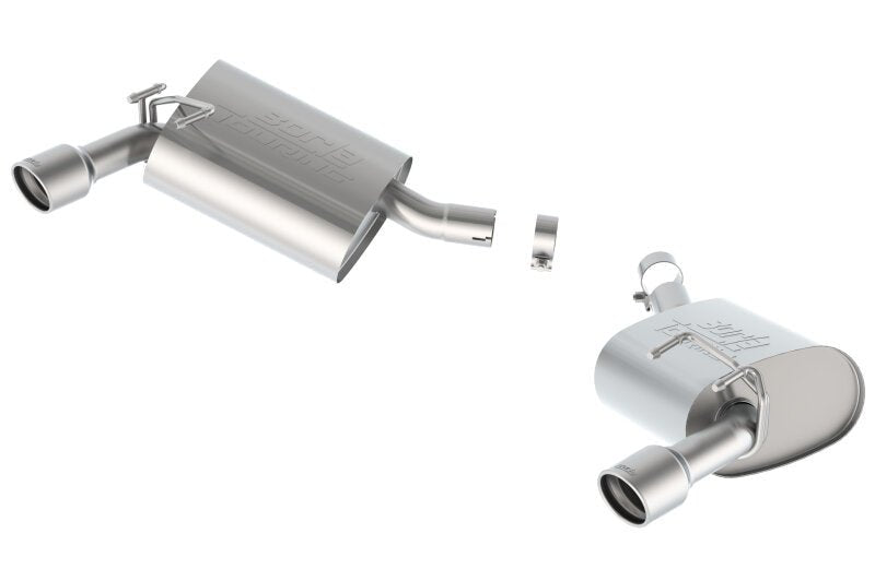 Borla 2010 Camaro 3.6L V6(except 2013RS) SS Exhaust (rear section only)-Axle Back-Borla