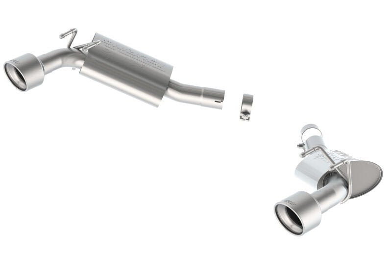 Borla 2010 Camaro 6.2L V8 Exhaust (rear section only)-Axle Back-Borla