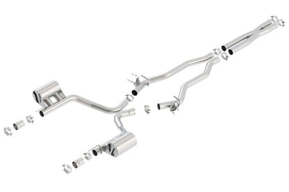 Borla 2015-2022 Charger SRT 392 / Scat Pack 6.4L Atak Catback Exhaust Single Split Rear Exit-Catback-Borla