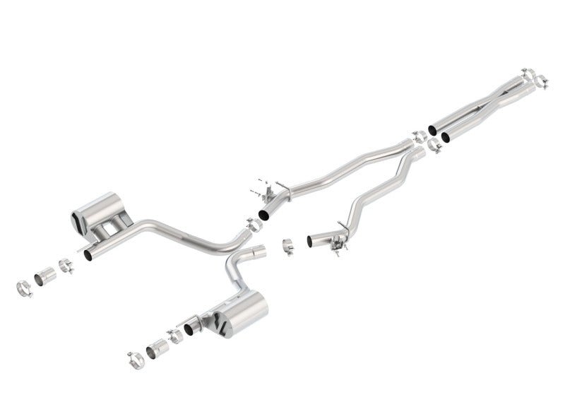 Borla 2015-2022 Charger SRT 392 / Scat Pack 6.4L Atak Catback Exhaust Single Split Rear Exit-Catback-Borla