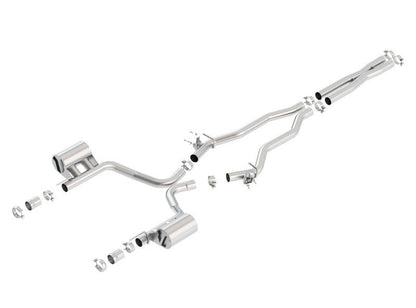 Borla 2015-2022 Charger SRT 392 / Scat Pack 6.4L Atak Catback Exhaust Single Split Rear Exit-Catback-Borla