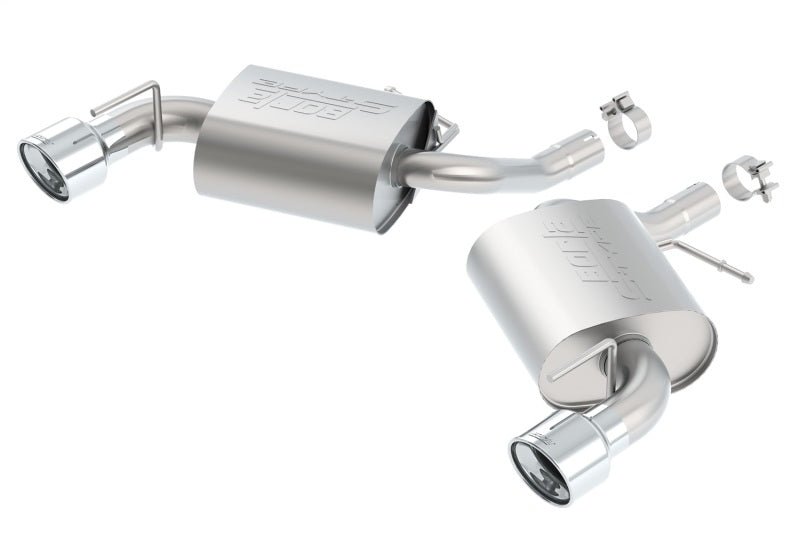 Borla 2016 Chevy Camaro 2.0L Turbo AT/MT S-Type Rear Section Exhaust-Axle Back-Borla