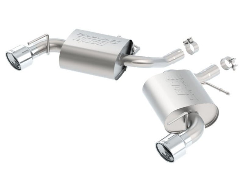 Borla 2016 Chevy Camaro 2.0L Turbo AT/MT S-Type Rear Section Exhaust-Axle Back-Borla