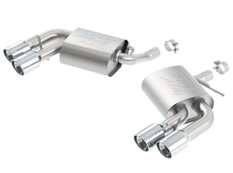 Borla 2016 Chevy Camaro V6 AT/MT ATAK Rear Section Exhaust w/o Dual Mode Valves-Axle Back-Borla
