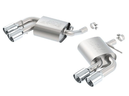 Borla 2016 Chevy Camaro V6 AT/MT S - Type Rear Section Exhaust w/o Dual Mode Valves Axle Back