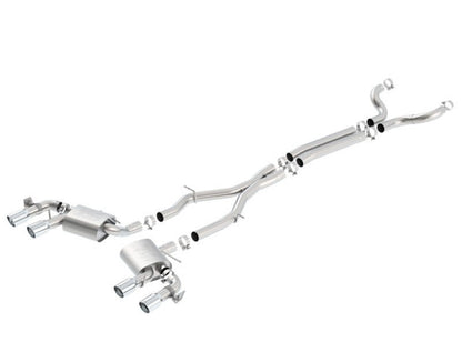 Borla 2017+ Chevy Camaro ZL1 6.2 ATAK Catback Exhaust w/ Dual Split Rear Exit-Catback-Borla