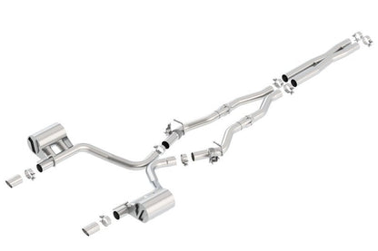 Borla 2017 Dodge Charger R/T 5.7L ATAK Catback Exhaust w/o Tips (w/MDS Valves ONLY)-Catback-Borla