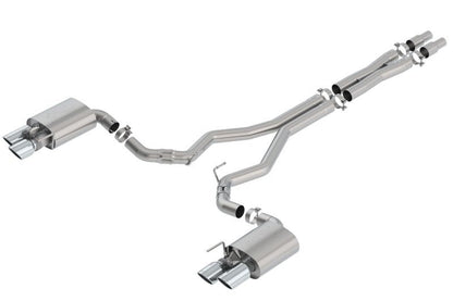 Borla 2018 Ford Mustang GT 5.0L AT/MT 3in ATAK Catback Exhaust w/ Valves-Catback-Borla