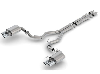 Borla 2018 Ford Mustang GT 5.0L AT/MT 3in S-Type Catback Exhaust w/ Valves-Catback-Borla