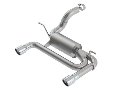 Borla 2018 Jeep Wrangler JL/JLU 3.6L 2DR/4DR ATAK SS Axle Back Exhaust w/3.5in Tips-Axle Back-Borla