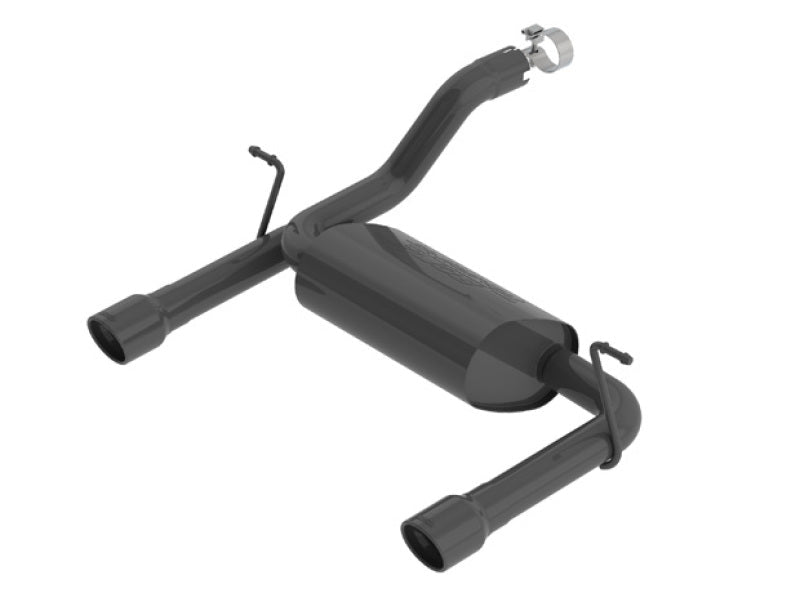 Borla 2018 Jeep Wrangler JL/JLU 3.6L 2DR/4DR Touring SS Axle Back Black Coated Exhaust w/3.5in Tips-Axle Back-Borla