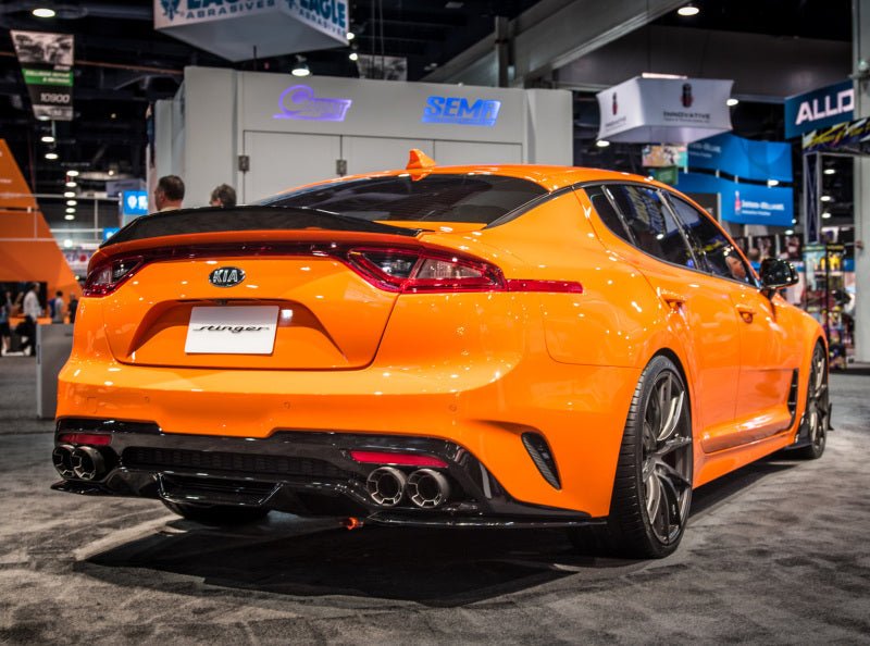 Borla 2018 Kia Stinger 2.0L/3.3L AT RWD/AWD 2.25in Carbon Fiber Tip Kit-Tips-Borla