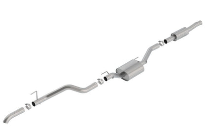 Borla 2020 Jeep Gladiator JT 3.6L V6 AWD 2.75in ATAK Climber Turndown Tip-Catback-Borla