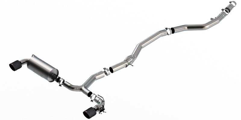 Borla 2020 Toyota Supra GR 3.0L I6 3in ATAK Catback Exhaust - Carbon Fiber Tips-Catback-Borla