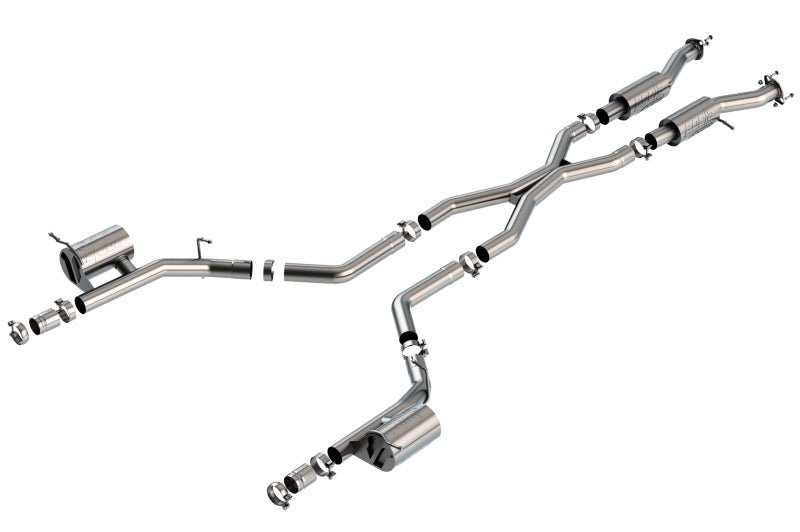 Borla 2021+ Dodge Durango SRT Hellcat 6.2L V8 AWD ATAK Cat-Back Exhaust System - Factory Tips-Catback-Borla
