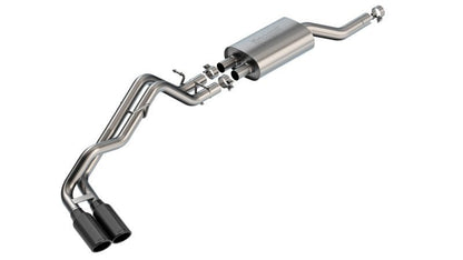 Borla 2024+ Ford Ranger XLT S Type Catback System - Black Chrome-Catback-Borla