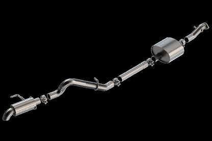 Borla 21-22 Ford Bronco 2.7L 2DR/4DR T-304 Stainless Steel Cat-Back Touring Exhaust - Brushed-Catback-Borla