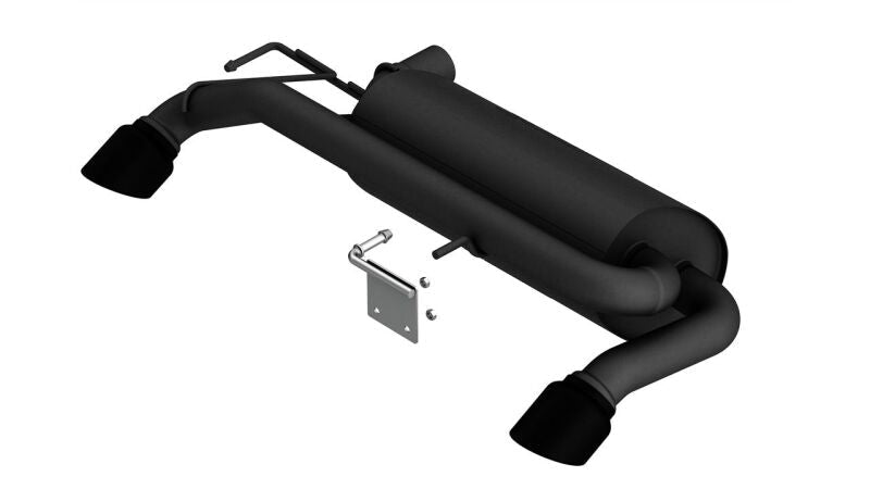 Borla 21-22 Ford Bronco 2.7L V6 4WD Touring Axle Back Exhaust w/ Black Coated Tips-Axle Back-Borla