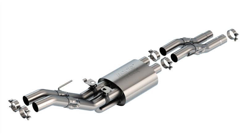 Borla 21-23 Ford Raptor 3in Atak Mid Section Connection Pipe-Connecting Pipes-Borla