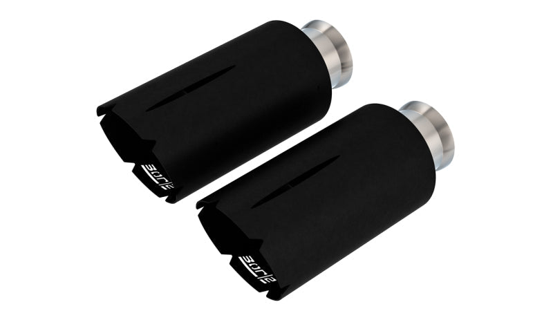 Borla 21-24 RAM 1500 TRX 6.2L V8 4WD CCSB 5in. Black Coated Optional Tips - 304SS-Tips-Borla