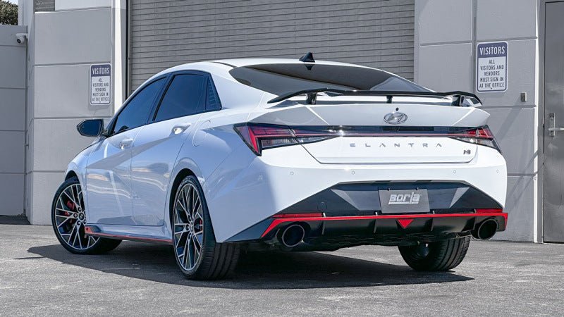 Borla 22-23 Hyundai Elantra N 2.0L 4 CYL. Turbo AT/MT ATAK Catback Exhaust Black Chrome-Catback-Borla