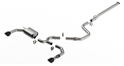 Borla 22-23 Hyundai Elantra N 2.0L 4 CYL. Turbo AT/MT ATAK Catback Exhaust Black Chrome-Catback-Borla