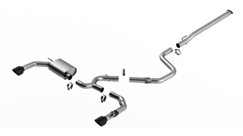Borla 22-23 Hyundai Elantra N 2.0L 4 CYL. Turbo AT/MT ATAK Catback Exhaust Black Chrome-Catback-Borla