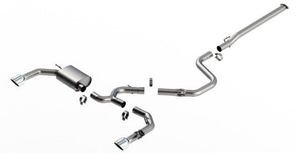 Borla 22-23 Hyundai Elantra N 2.0L 4 CYL. Turbo AT/MT ATAK Catback Exhaust Bright Chrome-Catback-Borla