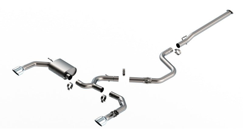 Borla 22-23 Hyundai Elantra N 2.0L 4 CYL. Turbo AT/MT ATAK Catback Exhaust Bright Chrome-Catback-Borla