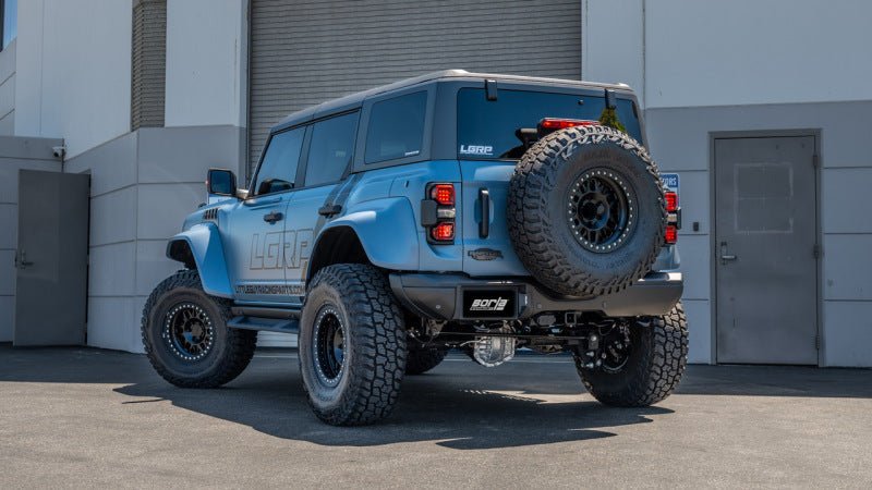 Borla 22-24 Ford Bronco Raptor V6 Turbo AT 2WD / 4WD ATAK Catback Exhaust w/ 4in Black Coated Tips-Catback-Borla